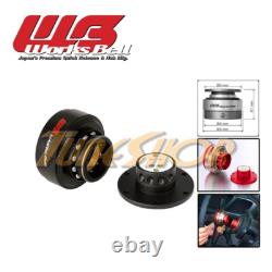 Worksbell Rapfix II Quick Release Steering Wheel Hub Spacer Ball Lock Black