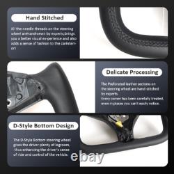 Yoke Leather Steering Wheel for Tesla Model X Model S 2014-2020 with Heated