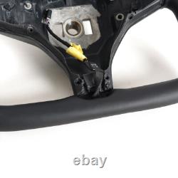Yoke Leather Steering Wheel for Tesla Model X Model S 2014-2020 with Heated
