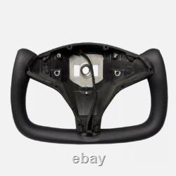 Yoke Steering Wheel Carbon Fiber for Tesla Model X & S 2014-2023 With Heated