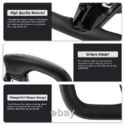 Yoke Steering Wheel For Tesla Model 3 &Y 2017-2023 withHeating Square Carbon Fiber