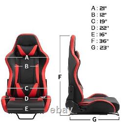 Zootopo Racing Sim Cockpit Stand with Red Seat Adjustable Fit for Logitech G29