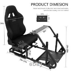 Zootopo Racing Simulator Cockpit Stand Fits Thrustmaster Logitech G923 G27 XBox