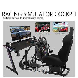 Zootopo Racing Simulator Cockpit Stand Fits Thrustmaster Logitech G923 G27 XBox